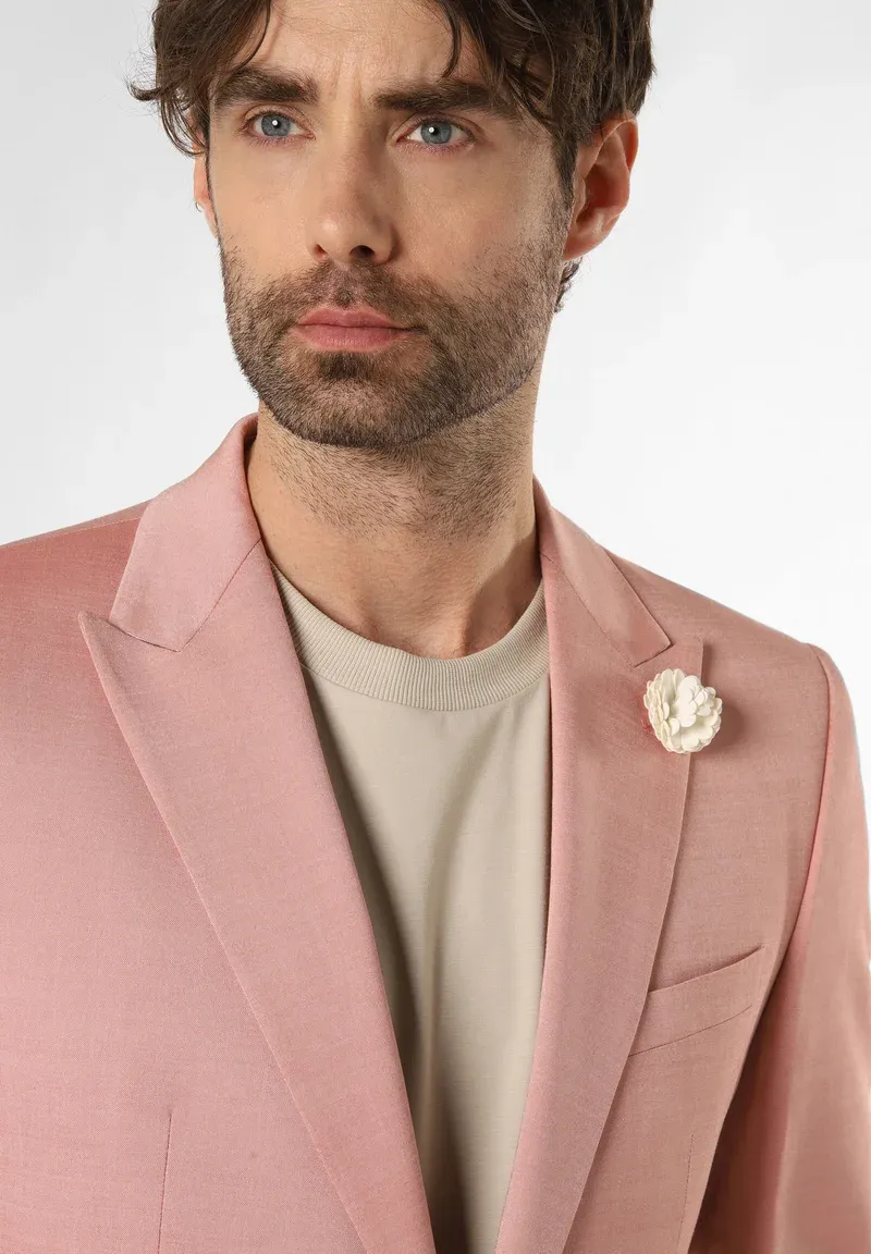 Casual 2 Piece Men's Suit Flat Peak Lapel For Wedding (Blazer + Pants) sold by Mens Event Wear product image thumbnail 2