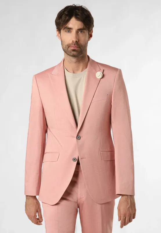 Casual 2 Piece Men's Suit Flat Peak Lapel For Wedding (Blazer + Pants) sold by Mens Event Wear