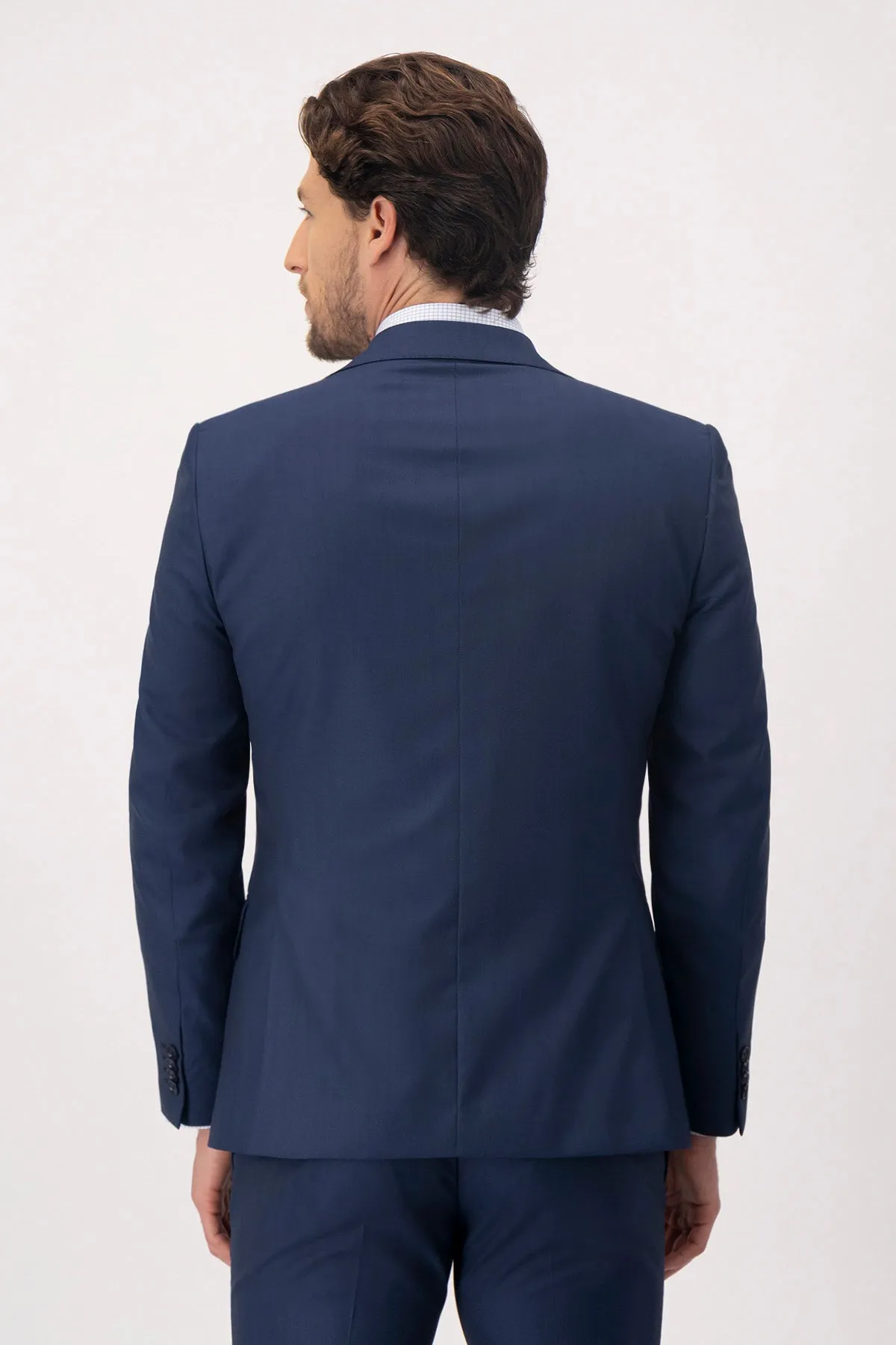 Formal Men's Suits Slim Fit 3 Pieces Notch Lapel Tuxedos (Blazer+Vest+ Pant) sold by Mens Event Wear product image thumbnail 3