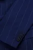 Formal Men's 2 Pieces Mens Suit Notch Lapel Striped Tuxedos (Blazer+Pants) sold by Mens Event Wear