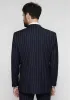 Formal Men's 3 Pieces Mens Suit Notch Lapel Striped Tuxedos (Blazer+Vest+Pants) sold by Mens Event Wear