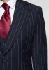 Formal Men's 3 Pieces Mens Suit Notch Lapel Striped Tuxedos (Blazer+Vest+Pants) sold by Mens Event Wear