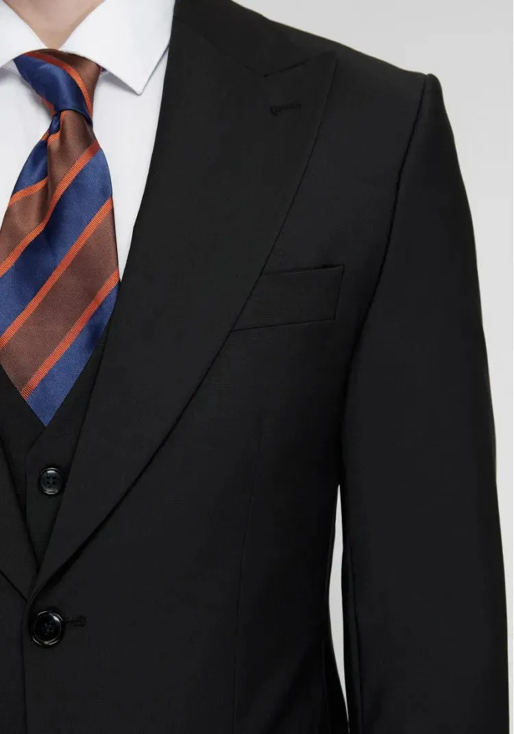 Fashion Men's 3 Pieces Flat Peak Lapel Tuxedos For Party (Blazer+vest+Pants) sold by Mens Event Wear product image thumbnail 2