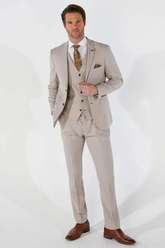 Fashion Men's 3 Pieces Flat Notch Lapel Tuxedos For Party (Blazer+vest+Pants) sold by Mens Event Wear