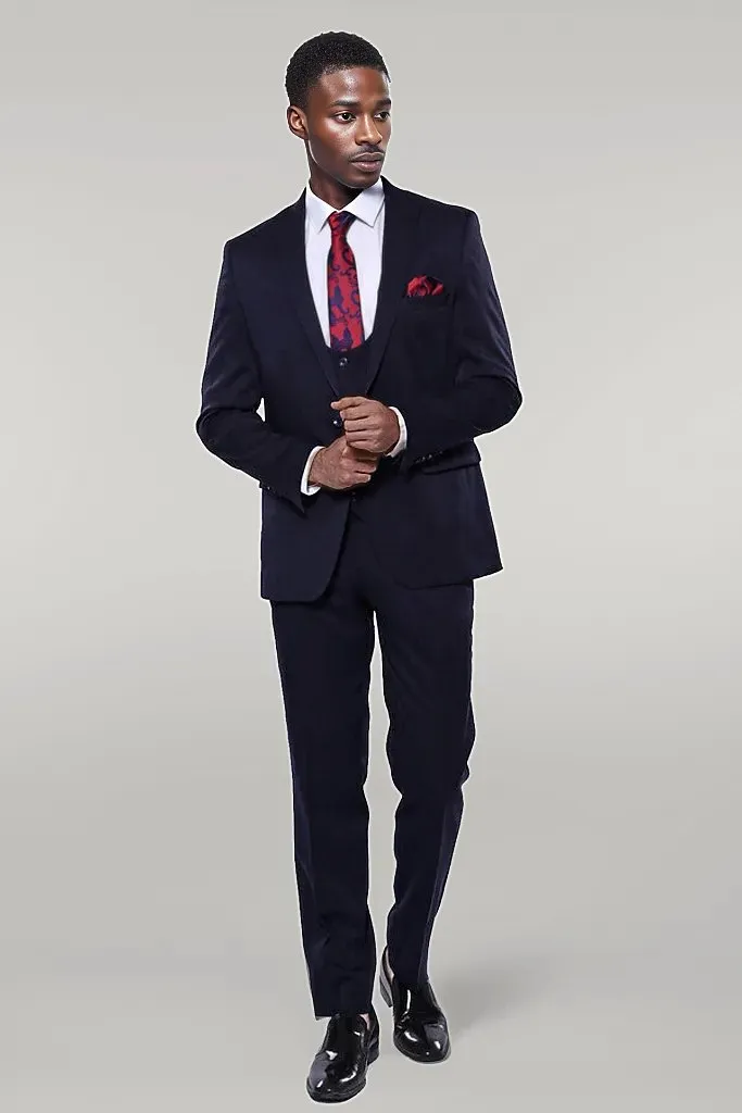 Fashion Men's 3 Pieces Flat Peak Lapel Tuxedos For Party (Blazer+vest+Pants) sold by Mens Event Wear product image thumbnail 5