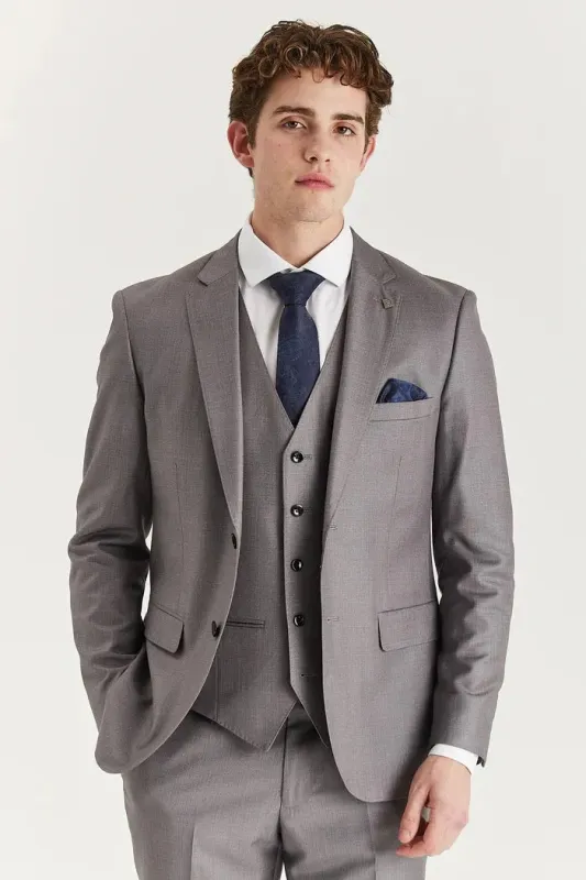 Fashion Men's 3 Pieces Flat Notch Lapel Tuxedos For Party (Blazer+vest+Pants) sold by Mens Event Wear
