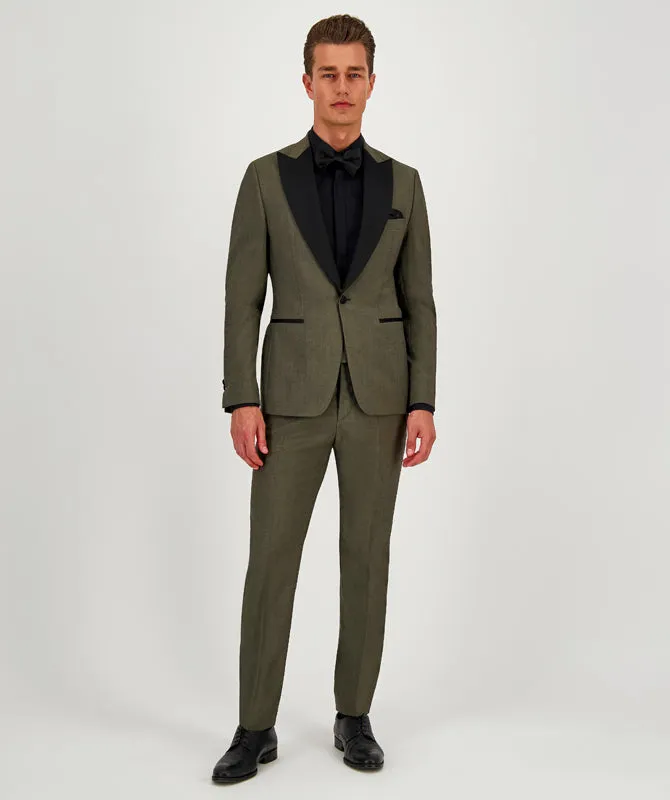 Formal Men's Suits Slim Fit 3 Pieces Peak Lapel Tuxedos For Prom(Blazer+Vest+ Pant) sold by Mens Event Wear product image thumbnail 2