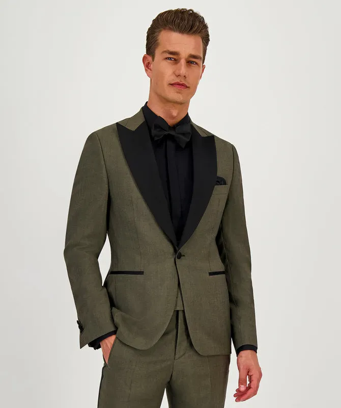 Formal Men's Suits Slim Fit 3 Pieces Peak Lapel Tuxedos For Prom(Blazer+Vest+ Pant) sold by Mens Event Wear product image thumbnail 3