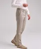 Classic 3 Piece Men's Slim Fit Solid Color Stand Collar Wedding Suit (Blazer+vest+Pants) sold by Mens Event Wear
