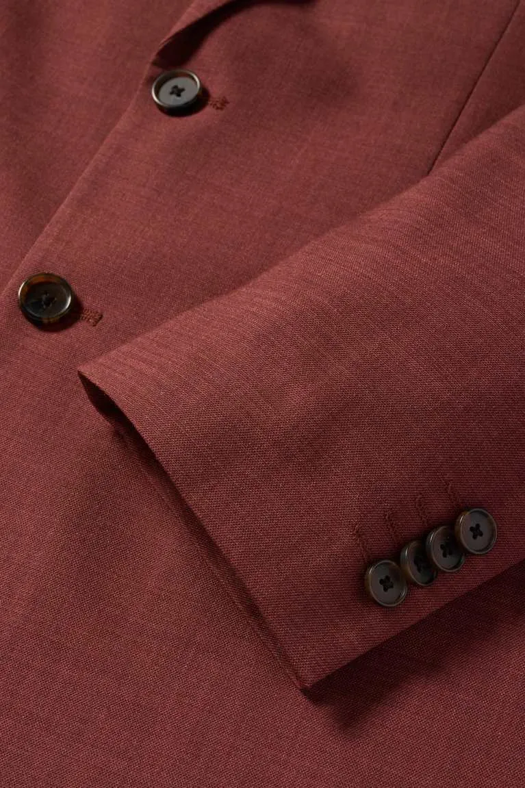 Casual 2 Piece Men's Suit Flat Notched Wedding Lapel (Blazer + Pants) sold by Mens Event Wear product image thumbnail 2