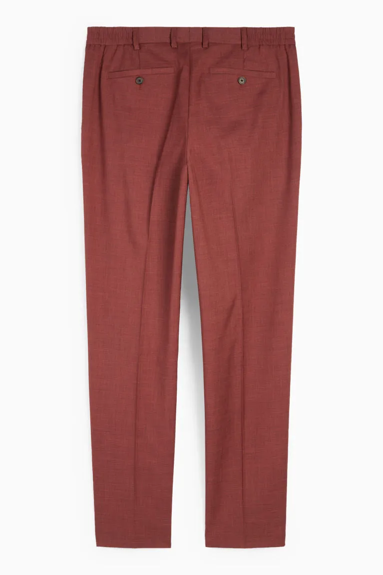 Casual 2 Piece Men's Suit Flat Notched Wedding Lapel (Blazer + Pants) sold by Mens Event Wear product image thumbnail 5