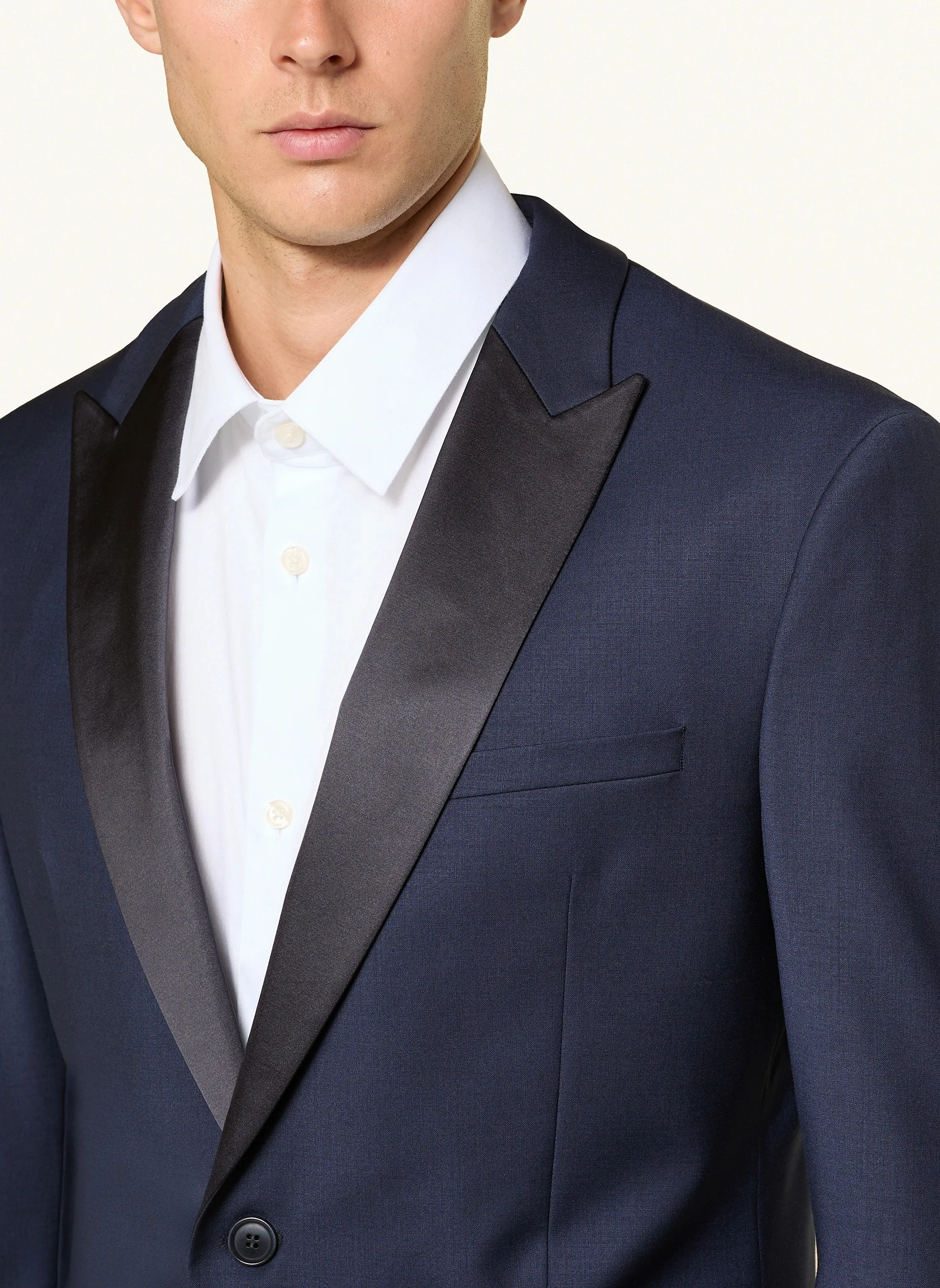 Fashion 2 Piece Men's Suit Flat Peak Wedding Lapel (Blazer + Pants) sold by Mens Event Wear product image thumbnail 2