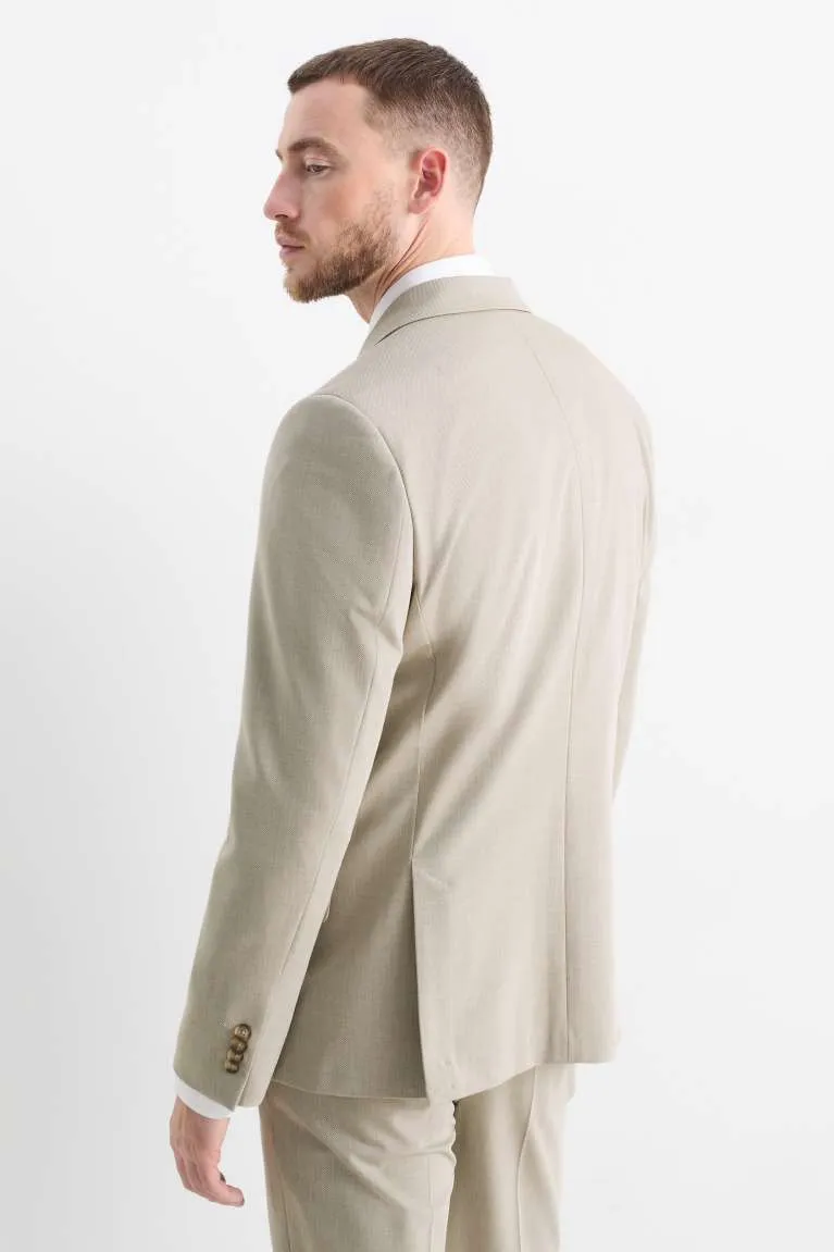 Fashion 2 Piece Men's Suit Flat Peak Wedding Lapel (Blazer + Pants) sold by Mens Event Wear product image thumbnail 2