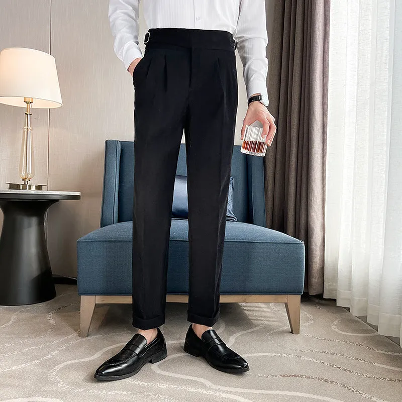 Men's Causal Suit Pants Regular Fit Trousers sold by Mens Event Wear