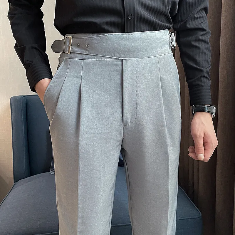 Men's Causal Suit Pants Regular Fit Trousers sold by Mens Event Wear product image thumbnail 5