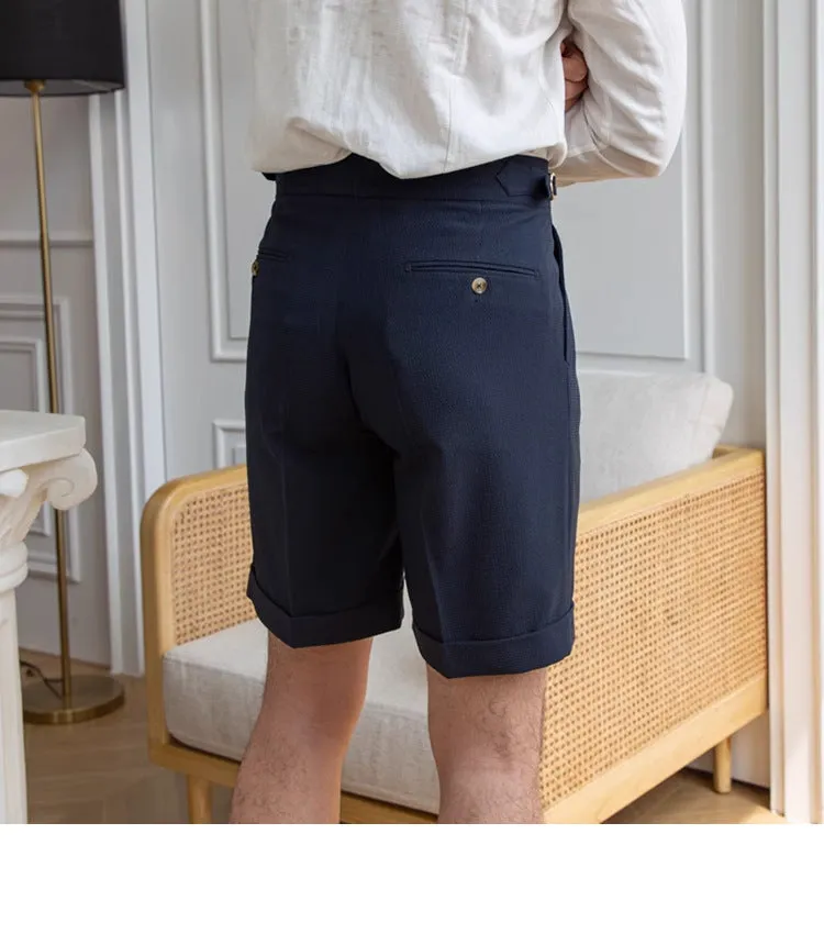 Casual Men's Short Pants Cotton Linen For Wedding sold by Mens Event Wear product image thumbnail 3