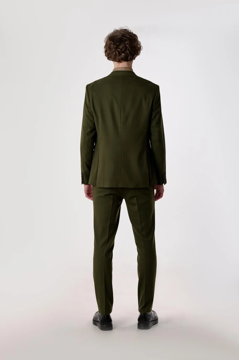 Business Men's 3 Pieces Flat Notch Lapel Tuxedos For Party (Blazer+vest+Pants) sold by Mens Event Wear product image thumbnail 5