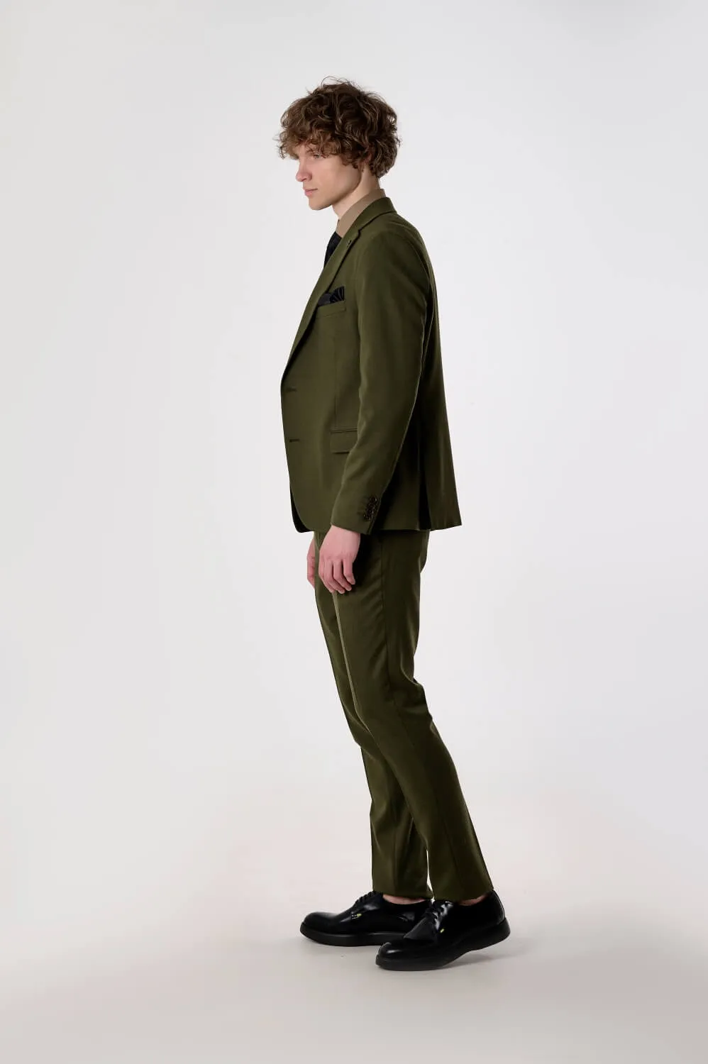 Business Men's 3 Pieces Flat Notch Lapel Tuxedos For Party (Blazer+vest+Pants) sold by Mens Event Wear product image thumbnail 2