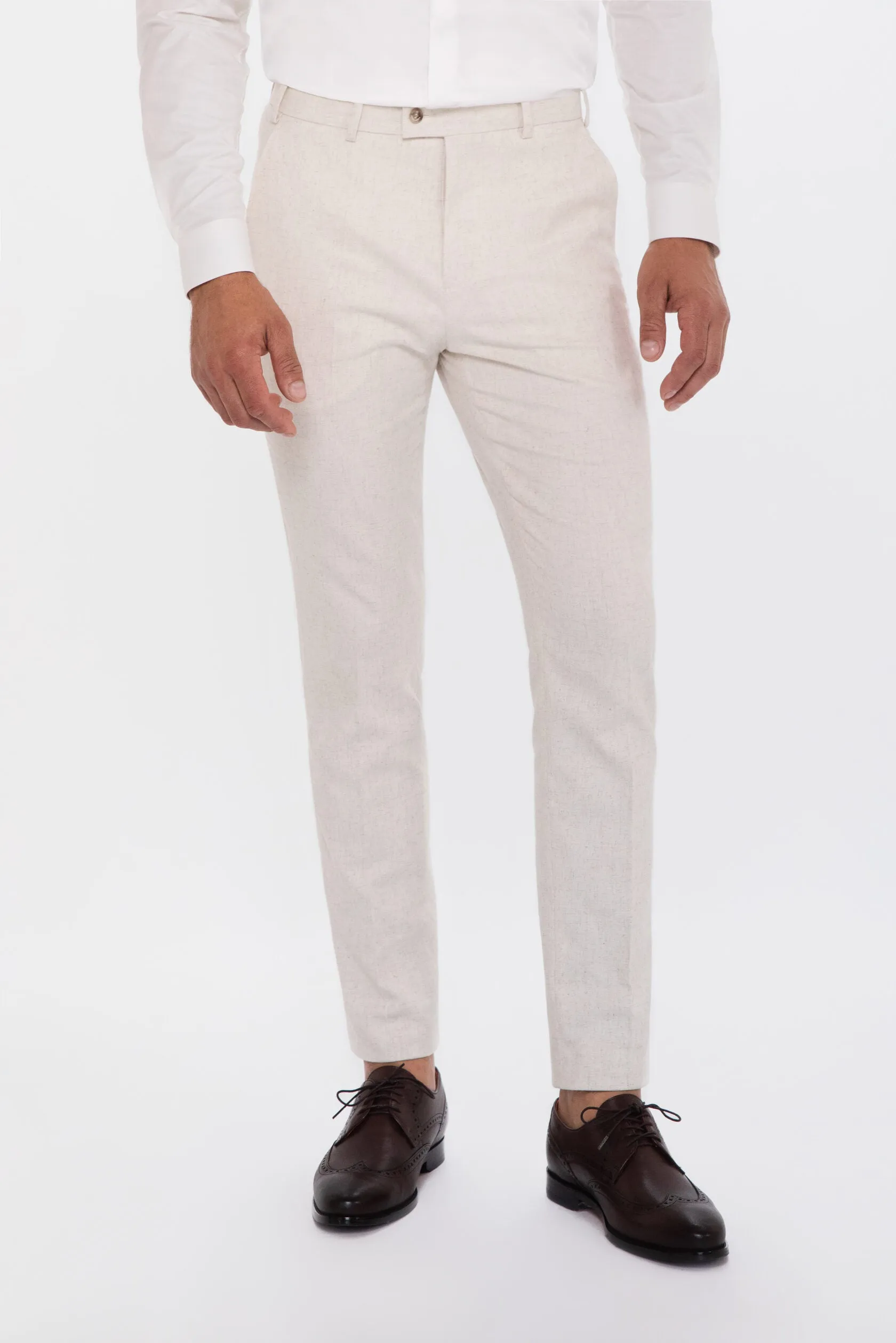 Casual Men's Three-Piece Peak Lapel Wedding Suit for Men (Blazer + Vest + Pants) sold by Mens Event Wear product image thumbnail 5