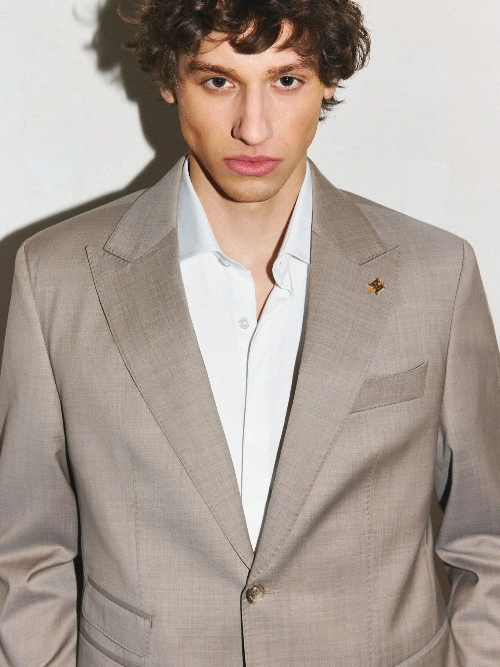 Fashion 2 Piece Men's Suit Flat Peak Wedding Lapel (Blazer + Pants) sold by Mens Event Wear product image thumbnail 2