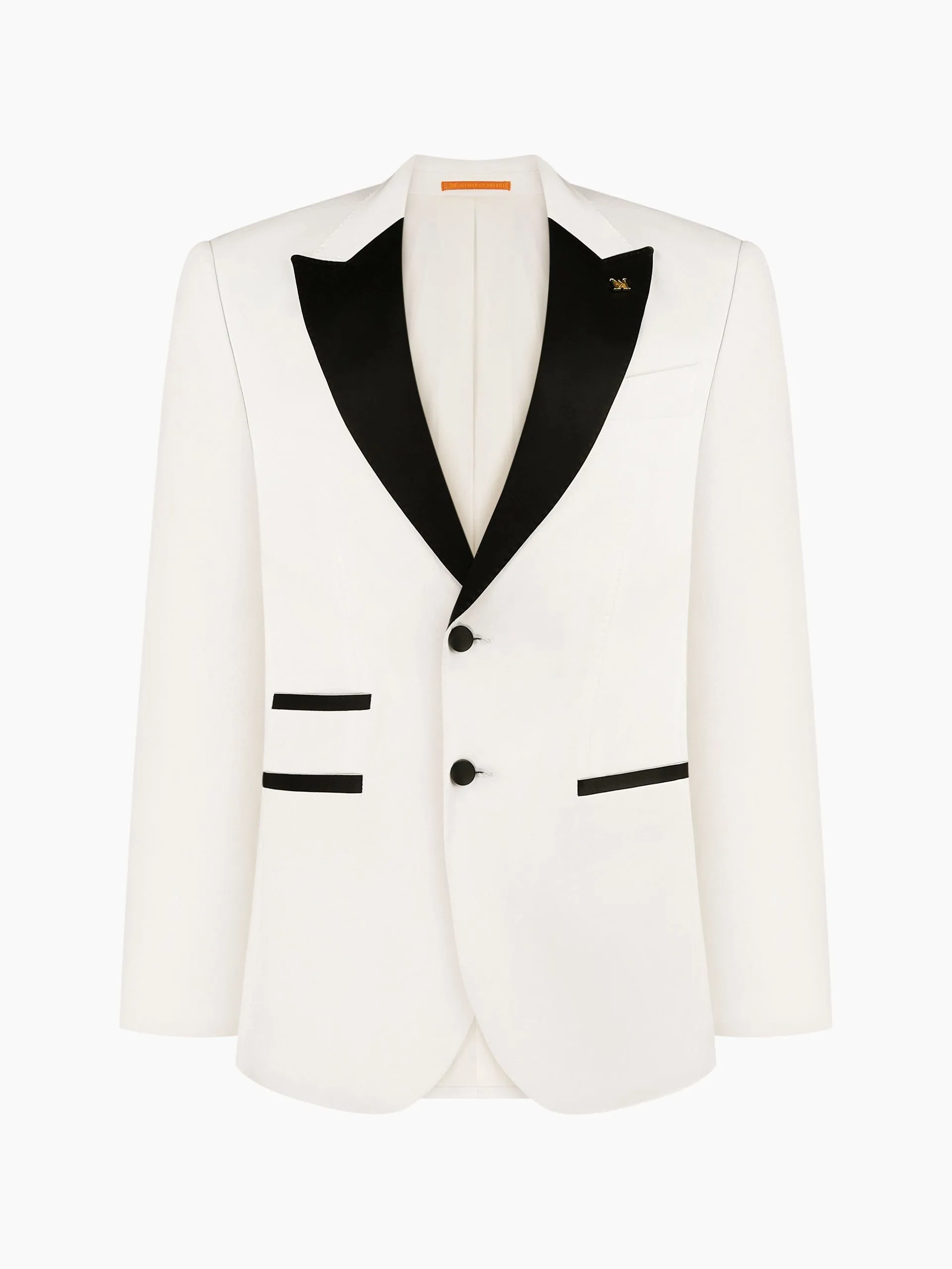 Fashion 2 Piece Men's Suit Flat Peak Wedding Lapel (Blazer + Pants) sold by Mens Event Wear product image thumbnail 2