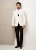 Fashion 3 Pieces Mens Suit Flat Shawl Lapel Tuxedos (Blazer+vest+Pants) sold by Mens Event Wear