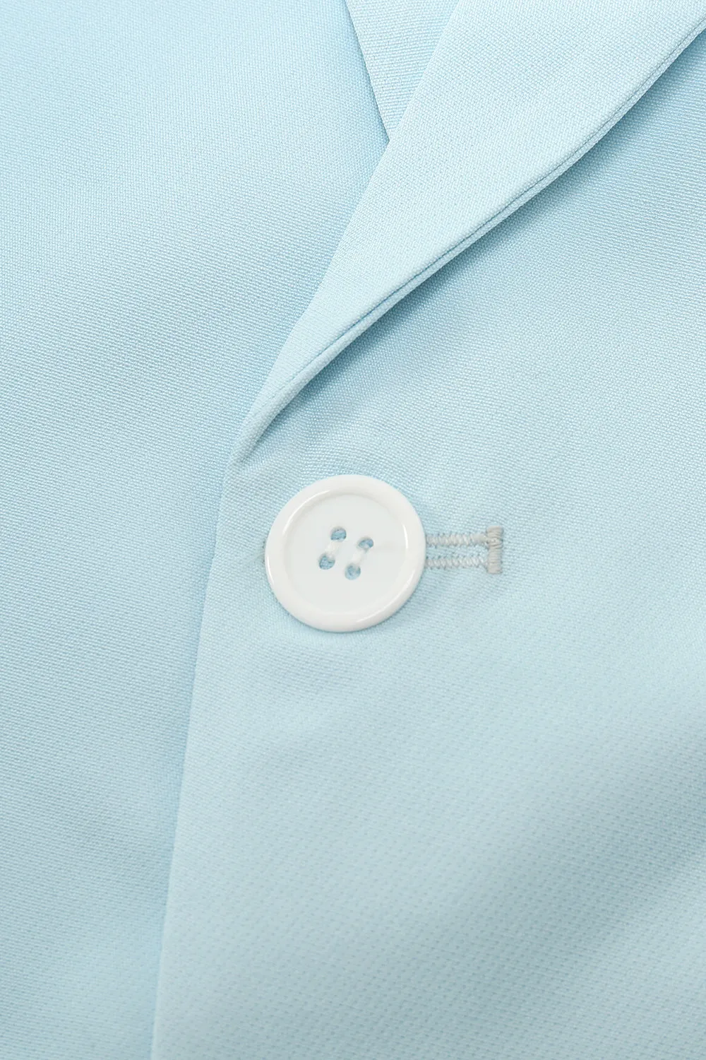 Casual 2 Piece Men's Suit Flat Notched Wedding Lapel (Blazer + Pants) sold by Mens Event Wear product image thumbnail 4