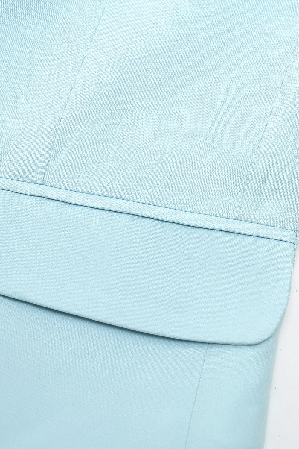 Casual 2 Piece Men's Suit Flat Notched Wedding Lapel (Blazer + Pants) sold by Mens Event Wear product image thumbnail 5