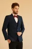 Fashion 3 Pieces Mens Suit Flat Shawl Lapel Tuxedos (Blazer+vest+Pants) sold by Mens Event Wear