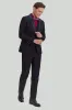 Fashion 3 Pieces Mens Suit Flat Shawl Lapel Tuxedos (Blazer+vest+Pants) sold by Mens Event Wear