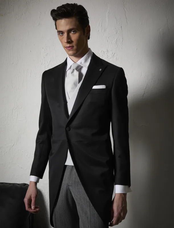 Menseventwear Fashion Men's Slim Fit Long tuxedo Peak Lapel Blazer sold by Mens Event Wear