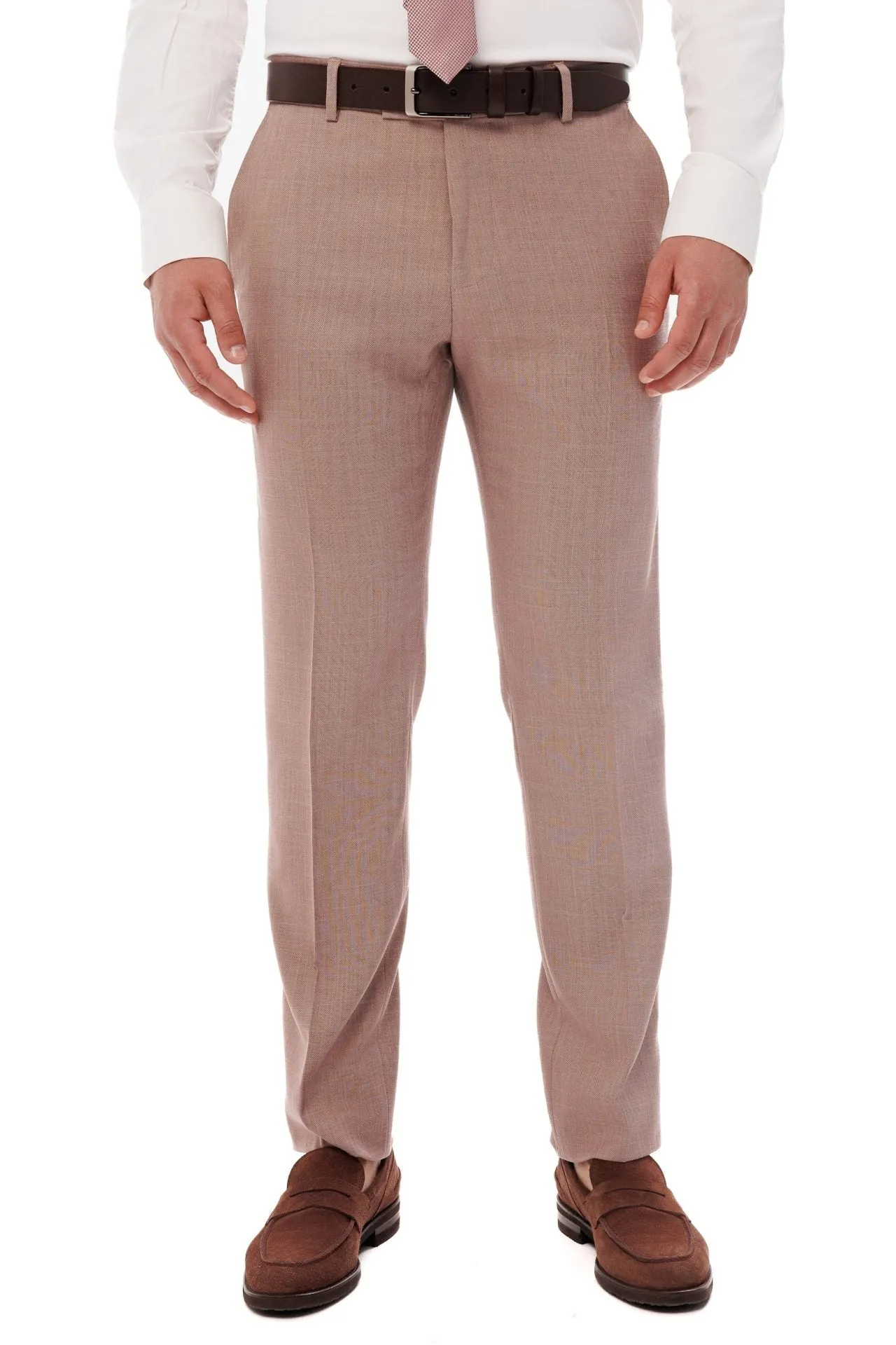 Casual 2 Piece Men's Suit Flat Notched Wedding Lapel (Blazer + Pants) sold by Mens Event Wear product image thumbnail 5