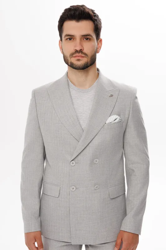 Formal 2 Pieces Mens Suit Flat Peak Lapel Tuxedos For Wedding (Blazer+Pants) sold by Mens Event Wear