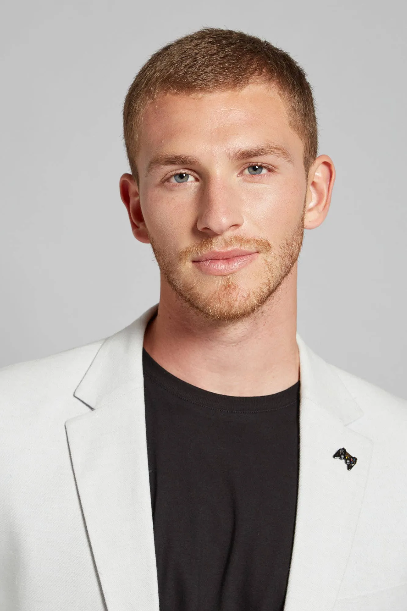 Fashion Men's Slim Fit Notch Lapel Flat Blazer sold by Mens Event Wear product image thumbnail 2