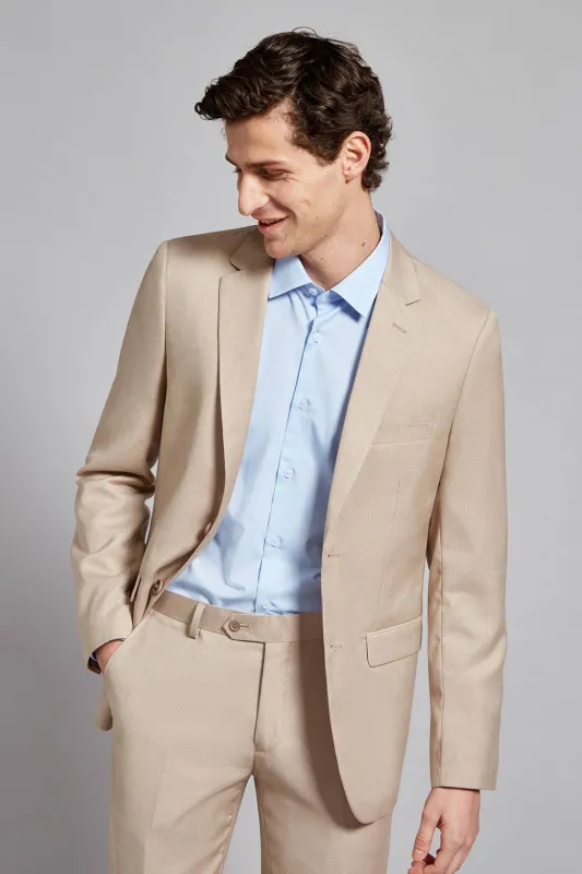 Formal 2 Pieces Mens Suit Flat Peak Lapel Tuxedos For Wedding (Blazer+Pants) sold by Mens Event Wear