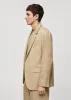 Formal 2 Pieces Mens Suit Flat Notch Lapel Tuxedos For Wedding (Blazer+Pants) sold by Mens Event Wear