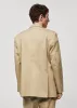 Formal 2 Pieces Mens Suit Flat Notch Lapel Tuxedos For Wedding (Blazer+Pants) sold by Mens Event Wear