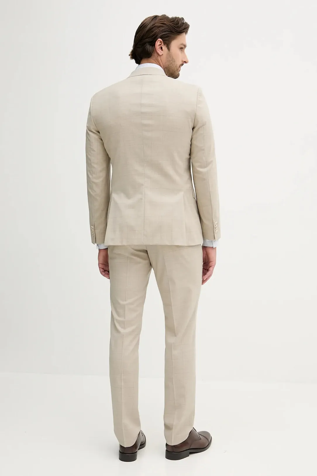 Fashion 2 Piece Men's Suit Flat Peak Wedding Lapel (Blazer + Pants) sold by Mens Event Wear product image thumbnail 2