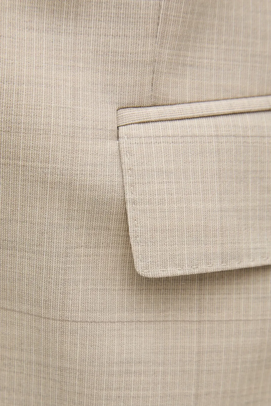 Fashion 2 Piece Men's Suit Flat Peak Wedding Lapel (Blazer + Pants) sold by Mens Event Wear product image thumbnail 4