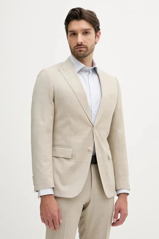 Fashion 2 Piece Men's Suit Flat Peak Wedding Lapel (Blazer + Pants) sold by Mens Event Wear