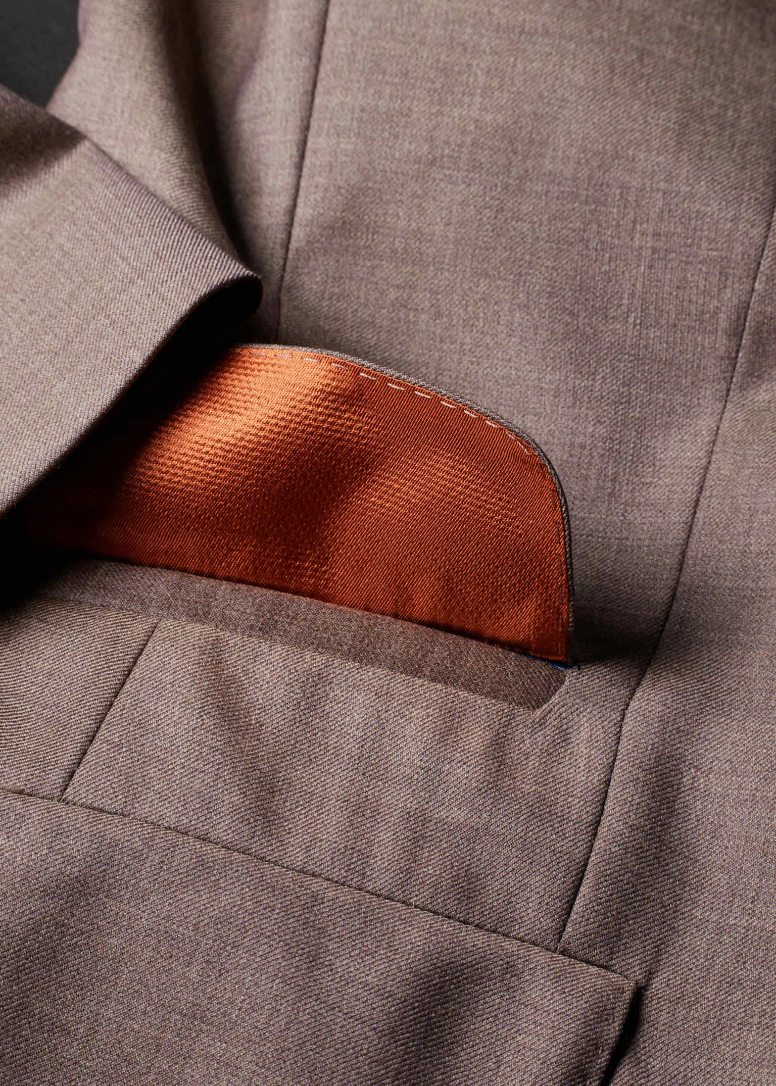 Formal 2 Pieces Mens Suit Flat Notch Lapel Tuxedos For Wedding (Blazer+Pants) sold by Mens Event Wear product image thumbnail 4