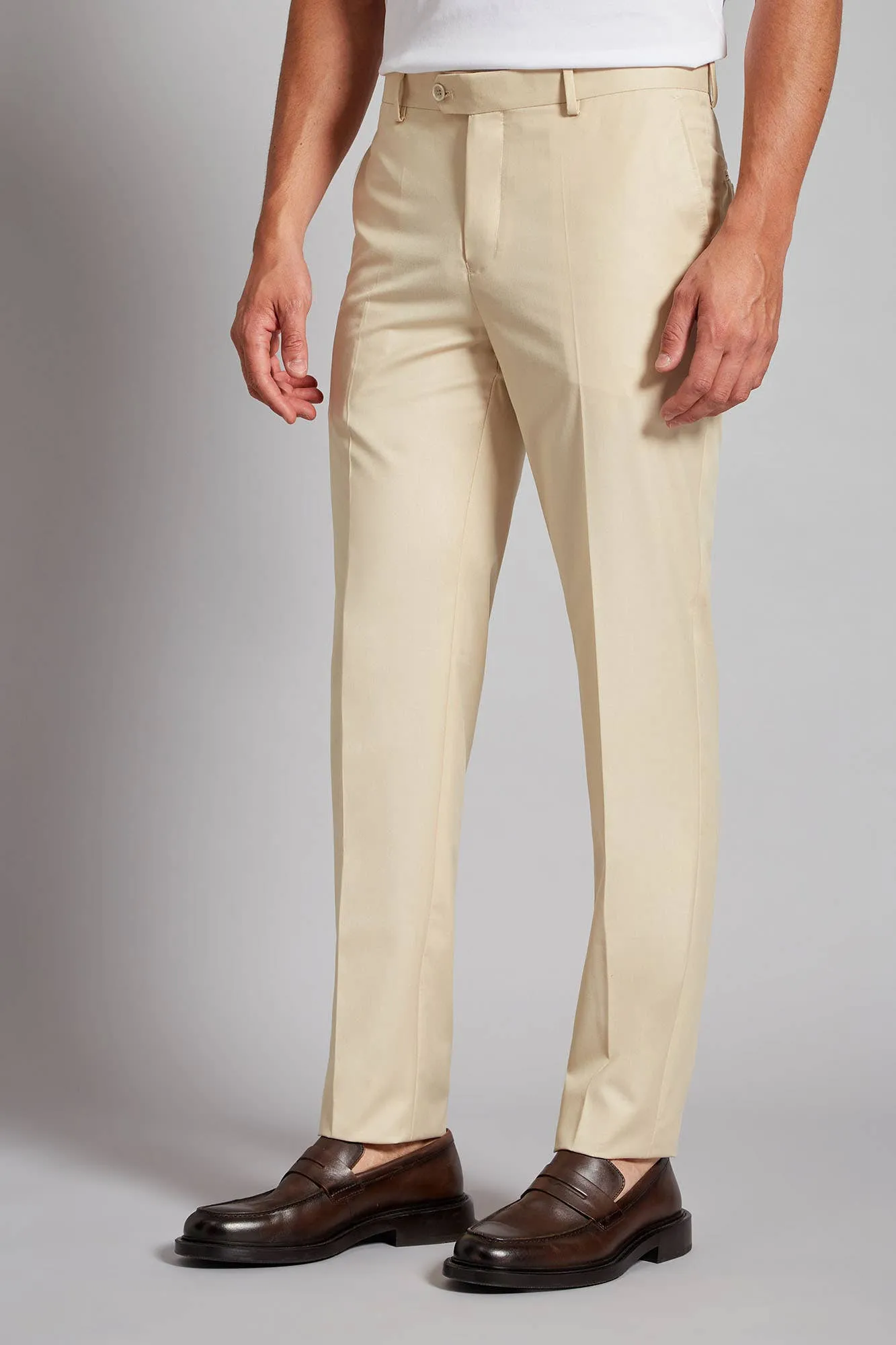 Formal 2 Pieces Mens Suit Flat Notch Lapel Tuxedos For Wedding (Blazer+Pants) sold by Mens Event Wear product image thumbnail 3