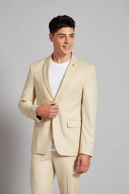 Formal 2 Pieces Mens Suit Flat Notch Lapel Tuxedos For Wedding (Blazer+Pants) sold by Mens Event Wear