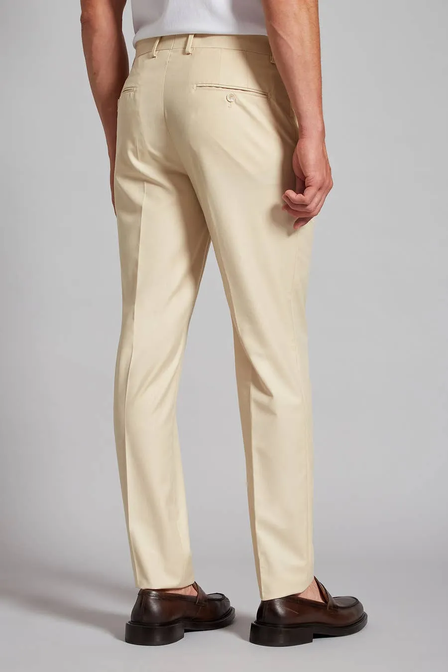 Formal 2 Pieces Mens Suit Flat Notch Lapel Tuxedos For Wedding (Blazer+Pants) sold by Mens Event Wear product image thumbnail 4