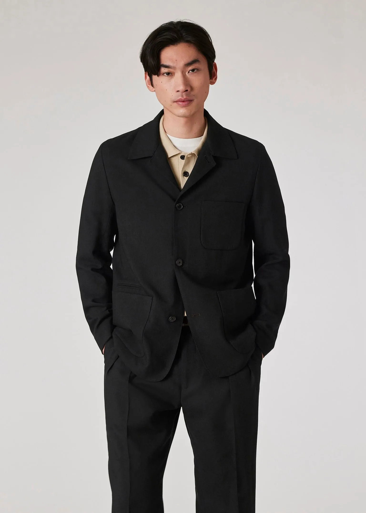 Formal 2 Pieces Mens Suit Flat Notch Lapel Tuxedos For Wedding (Blazer+Pants) sold by Mens Event Wear