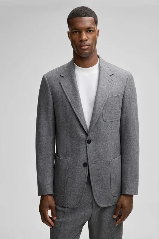 Men's Casual 2 Pieces Mens Suit Tweed Notch Lapel Tuxedos (Blazer+Pants) sold by Mens Event Wear