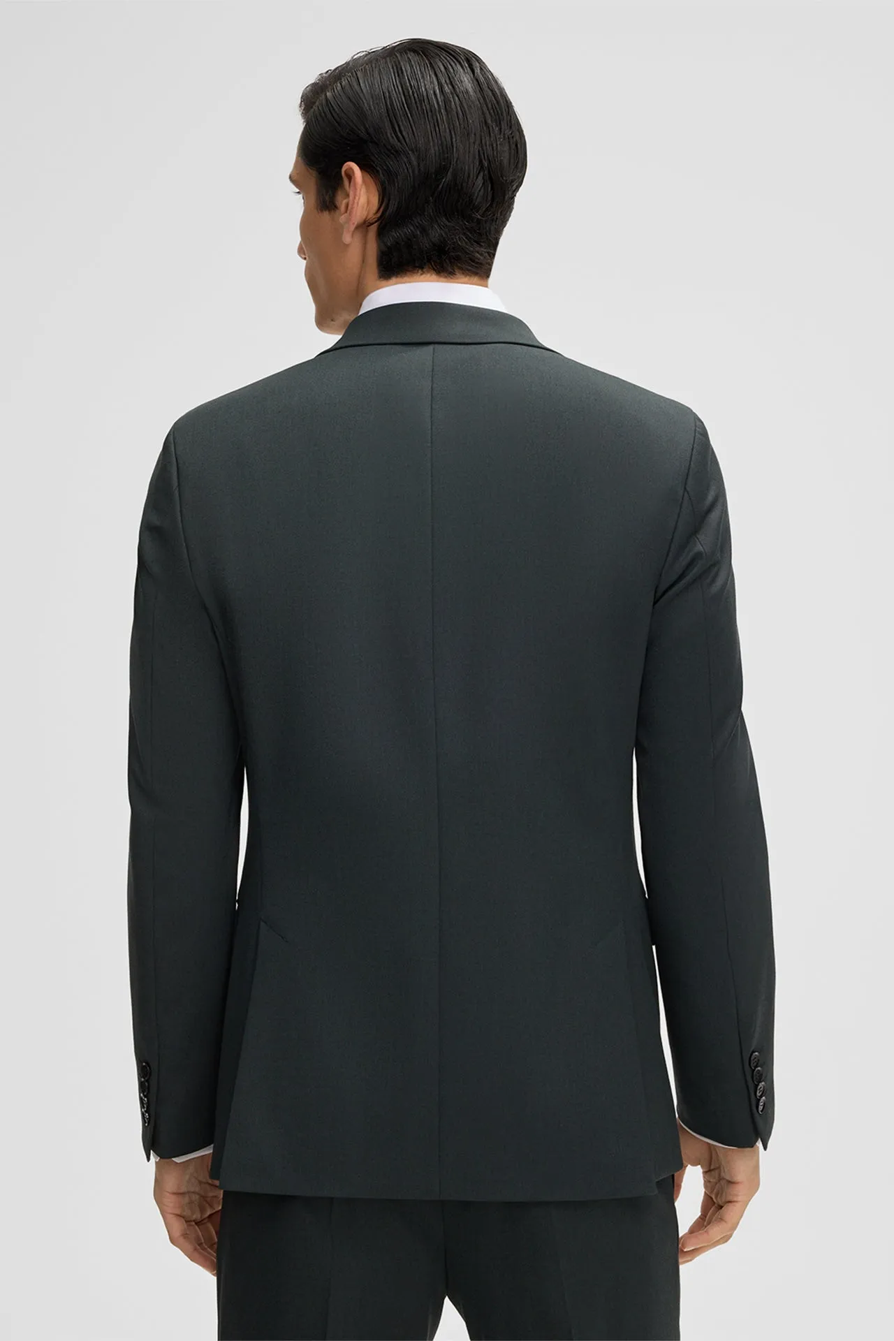 Fashion Men's 3 Pieces Flat Notch Lapel Tuxedos For Party (Blazer+vest+Pants) sold by Mens Event Wear product image thumbnail 5