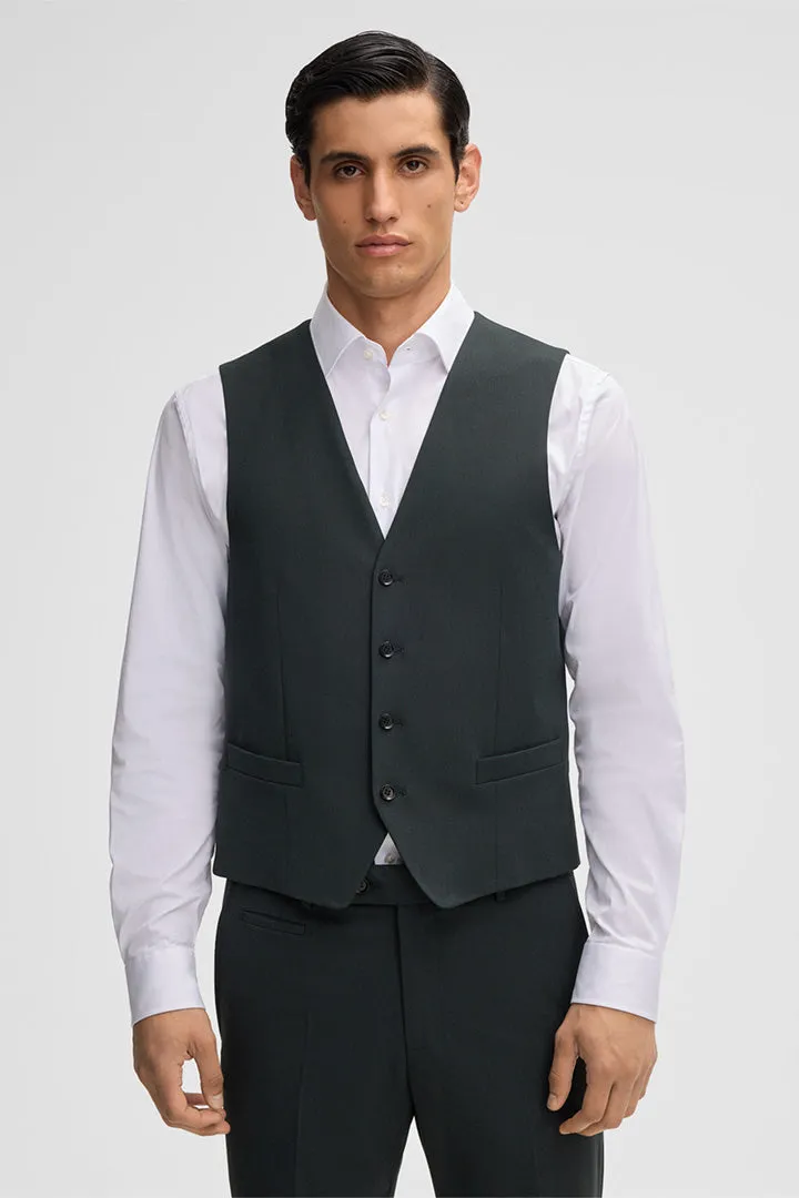 Fashion Men's 3 Pieces Flat Notch Lapel Tuxedos For Party (Blazer+vest+Pants) sold by Mens Event Wear product image thumbnail 2