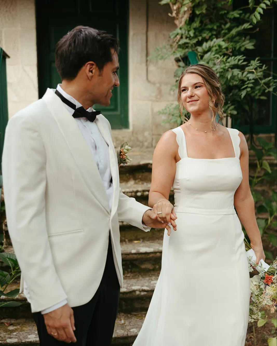 Fashionable Men's 2-piece Suit Shawl Lapel Wedding Suit (Blazer+Pants) sold by Mens Event Wear product image thumbnail 4