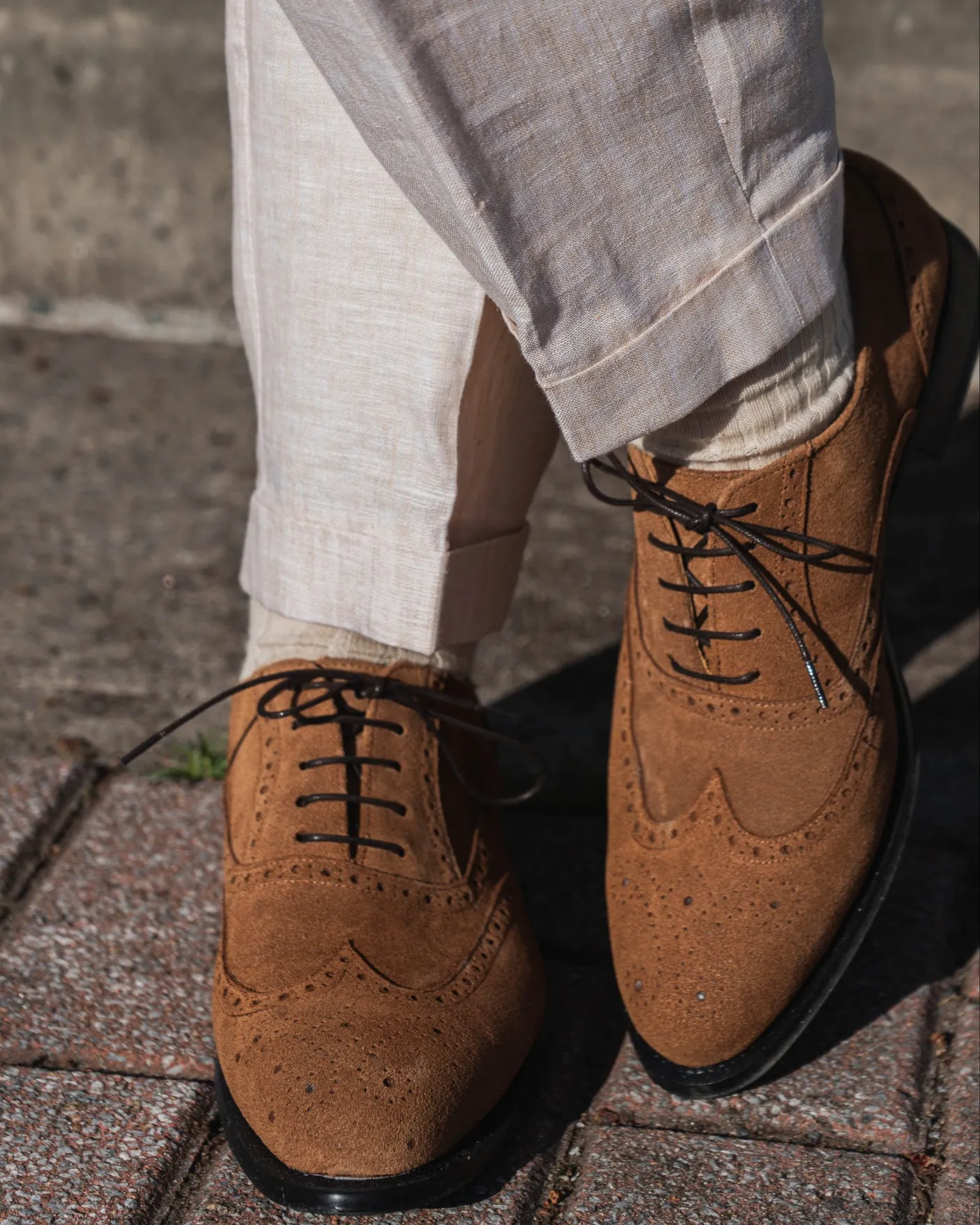 Casual 3 Pieces Mens Suit Flat Linen Peak Lapel Suit(Blazer+Vest+ Pant) sold by Mens Event Wear product image thumbnail 2